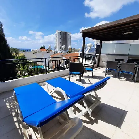 Kato Sea View With Pool Apartment