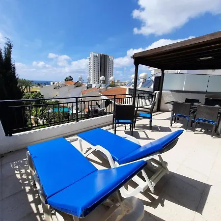 Apartment Kato Sea View With Pool Paphos