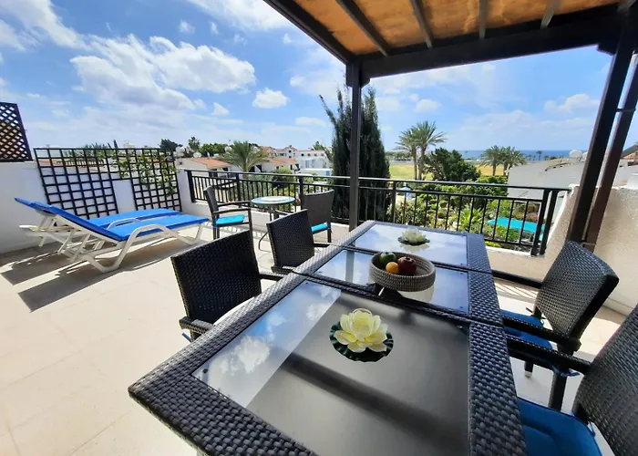 Kato Sea View With Pool Lejlighed Paphos